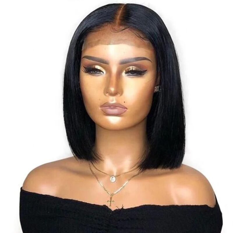 Short Bob Wigs Lace Frontal Human Hair Wigs for Women